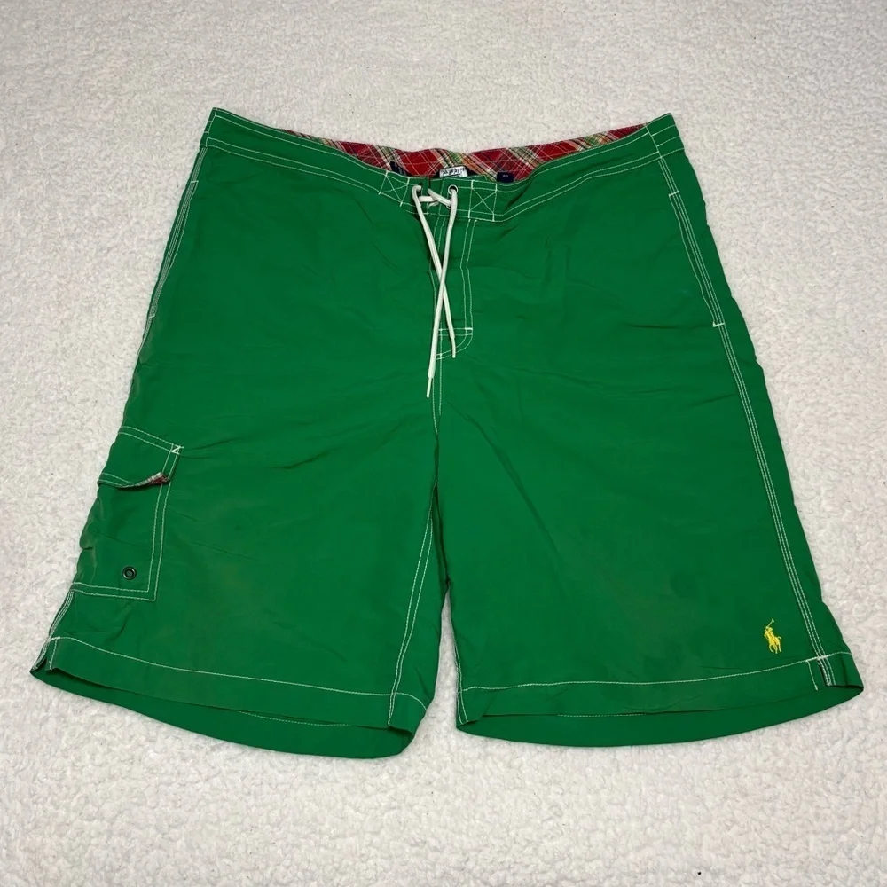 Polo Ralph Lauren Men Green Classic Swim Shorts